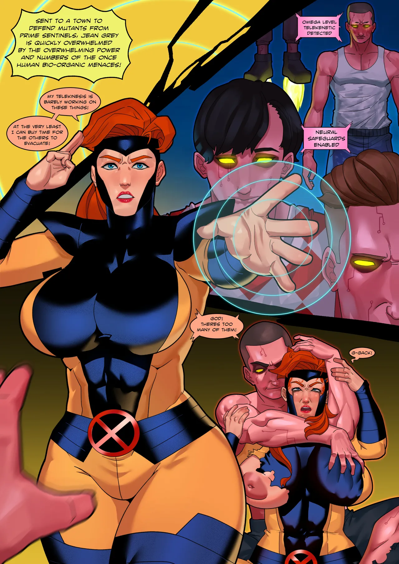 Jean Grey Comic page 1 full