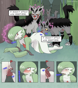 [Bookabashka] Gardevoir Gangbang (Pokemon)