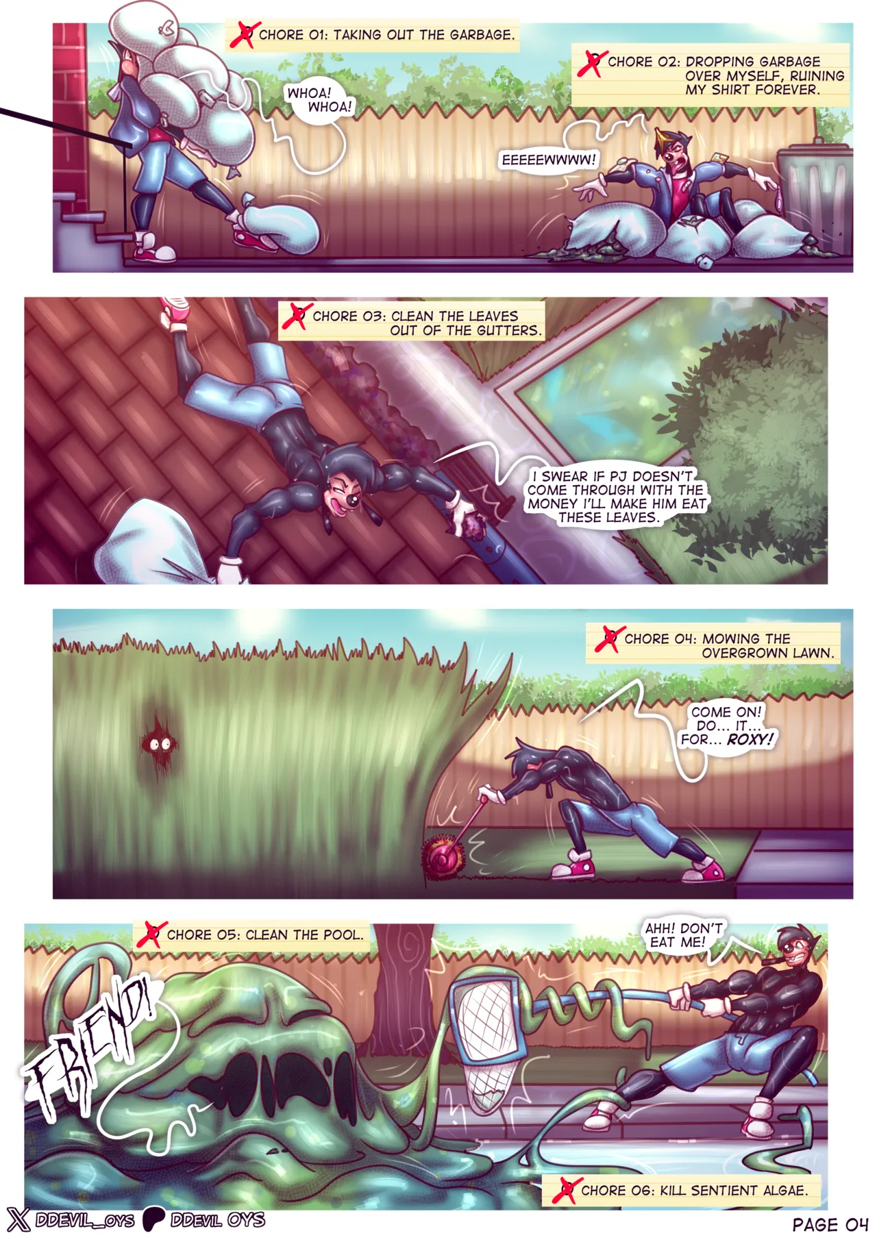 Peg's Chore List page 5 full