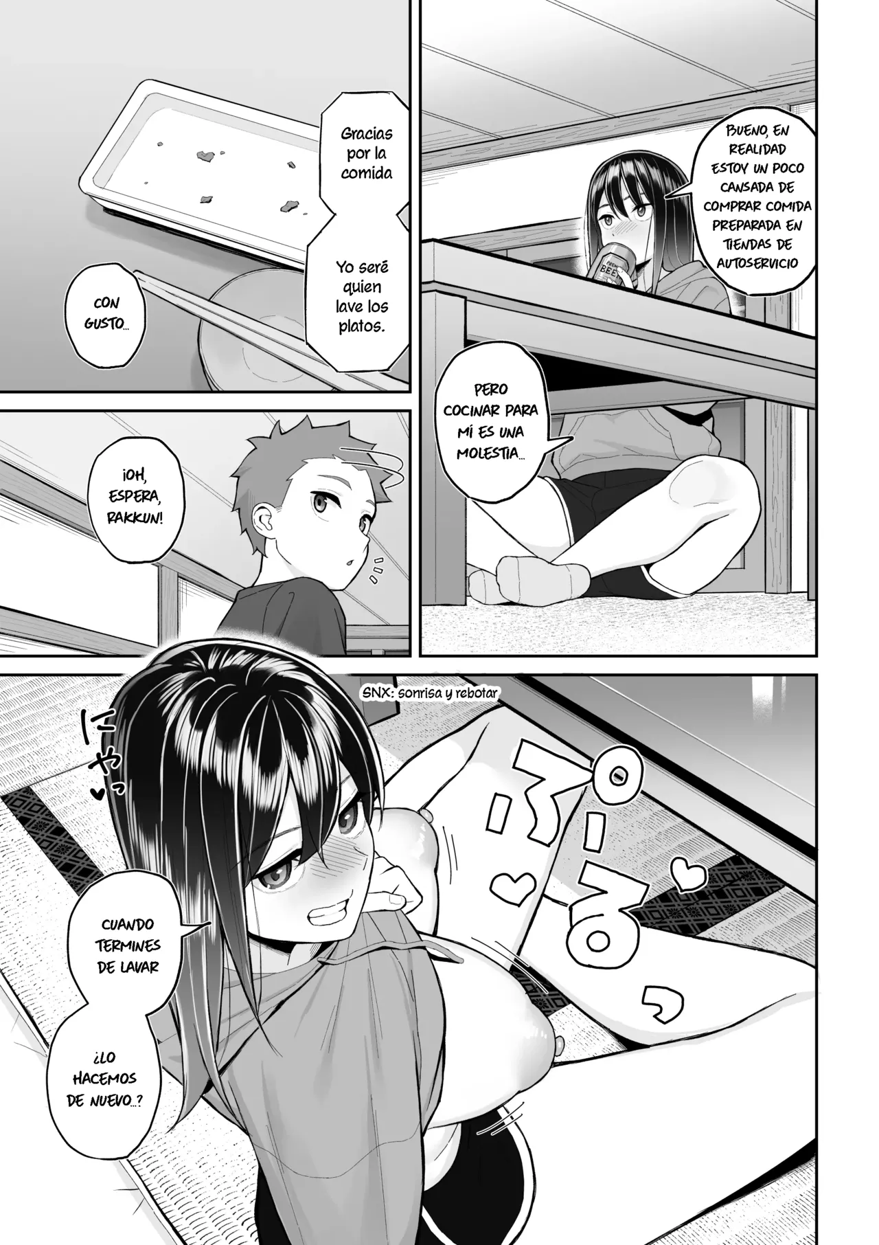 Yopparai Nee-chan no Jinsei ga Kouten suru Koudou Henyou｜Una Nee-chan borracha le da color a su vida con una determinada declaración page 6 full