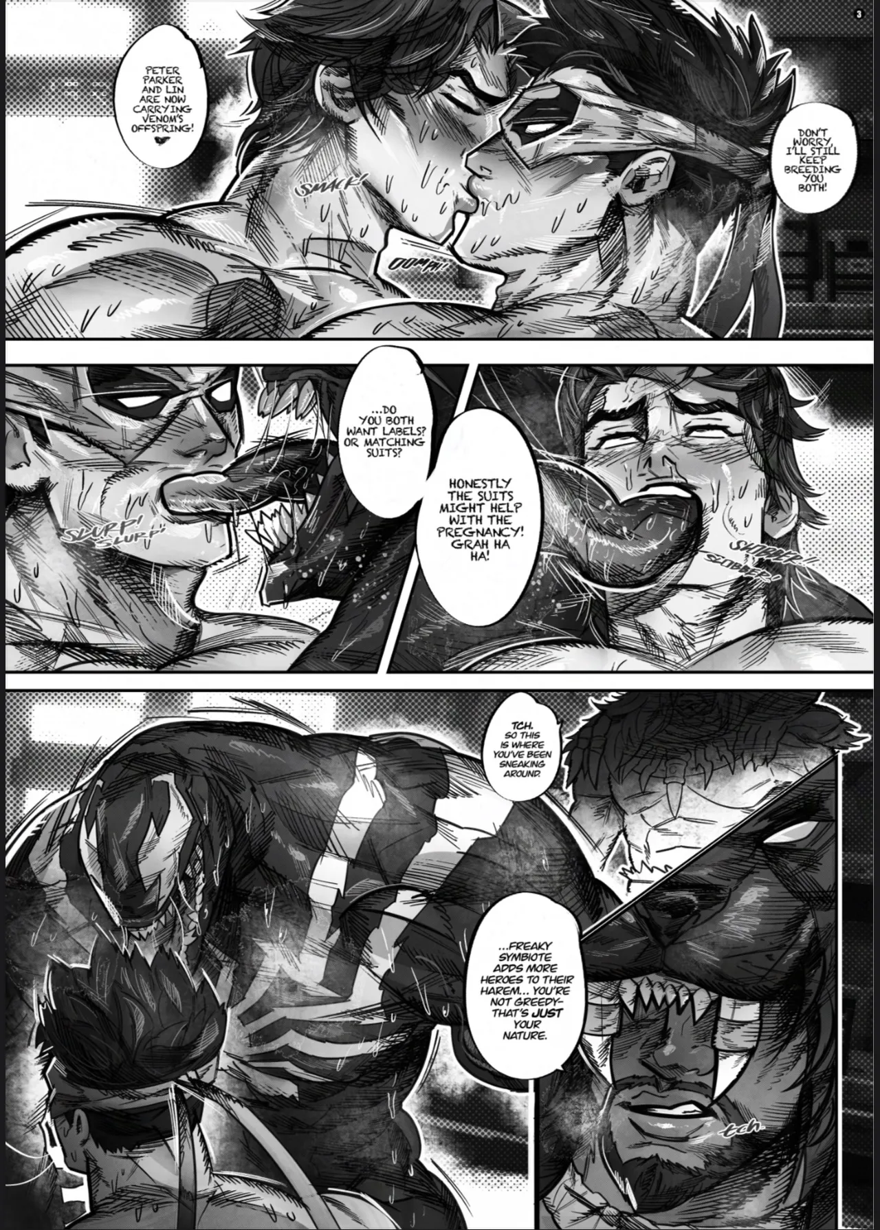 Artist: BARAyot - Venom`s Smashing Spree 2 page 5 full