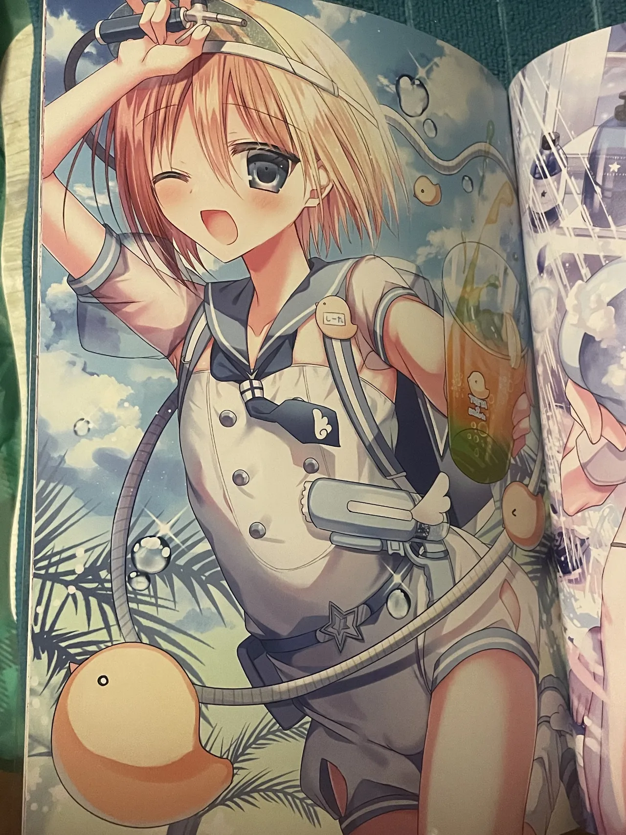 FujikawaTouga AQUA Artbook page 9 full