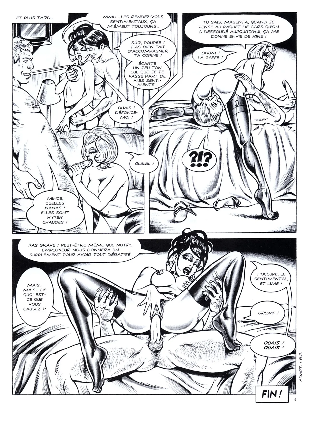 Nik Guerra &amp; Celestino Pes - Les Histoires de Magenta #05 : Un Disque des Beatlegs page 9 full