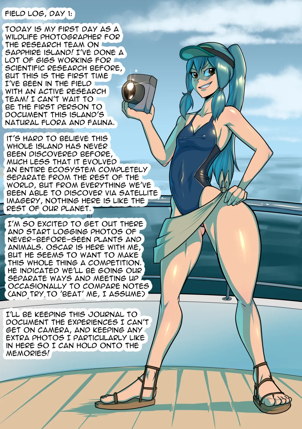 Sapphire Safari page 1 full