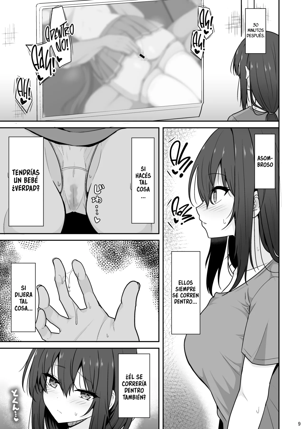 Otonashii Kanojo ga AV Satsuei Gokko de Nakadashi ga Daisuki na Dosukebe ni Naru made | Hasta que mi Tímida Novia se Convierta en una Pervertida Fanática de los Creampies Mientras Hacemos videos Porno page 8 full