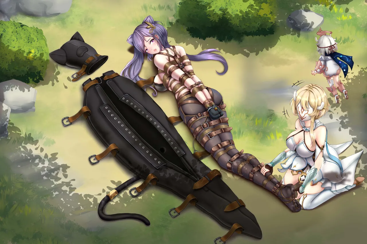 【Bianfuyeyue】刻晴小姐的丘丘人紧缚事件 page 3 full