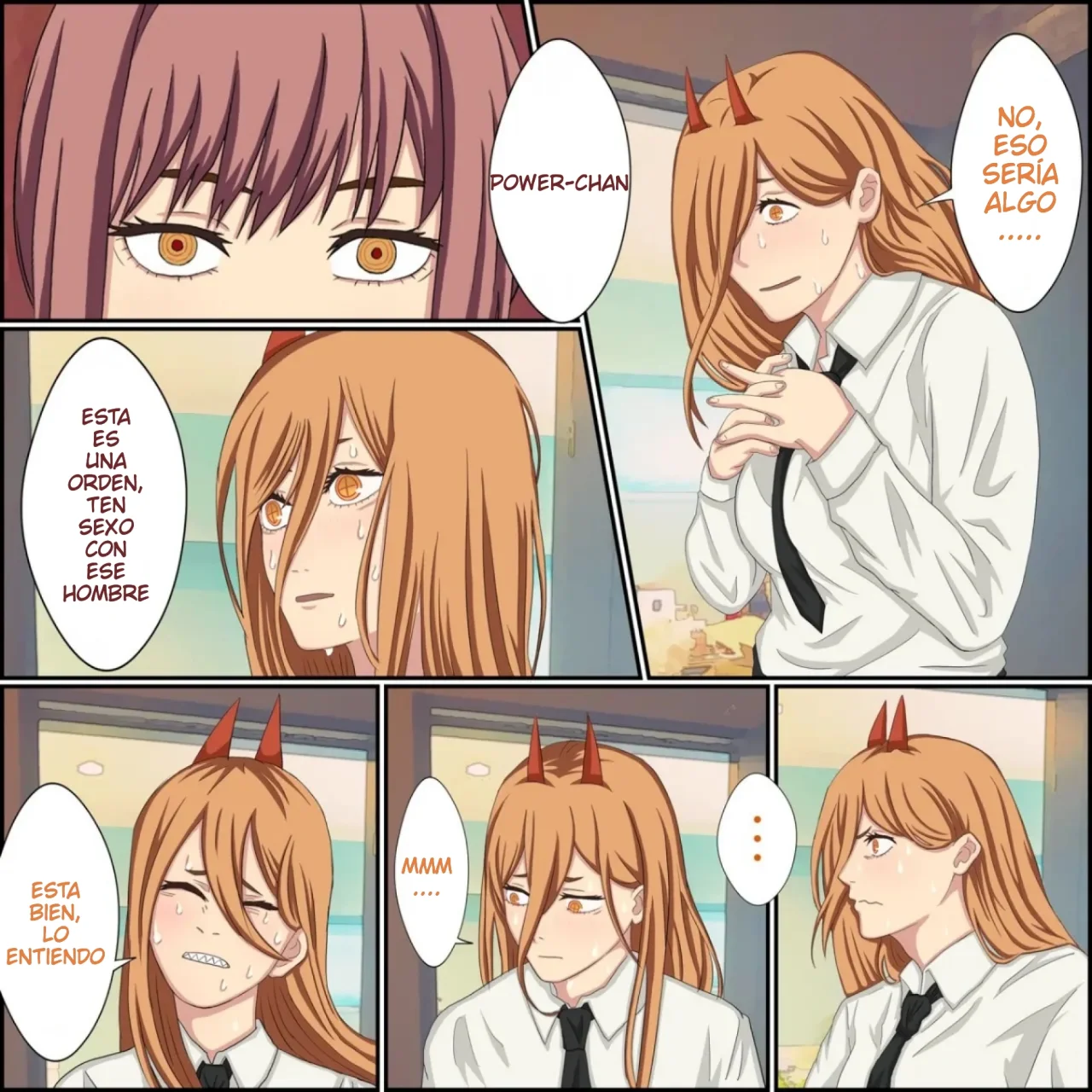 Anime Chara to Seckle Dekiru Appli ''Power Hen''｜La App con la que Puedes Cogerte a Personajes de Anime ~El Caso de Power~ page 4 full