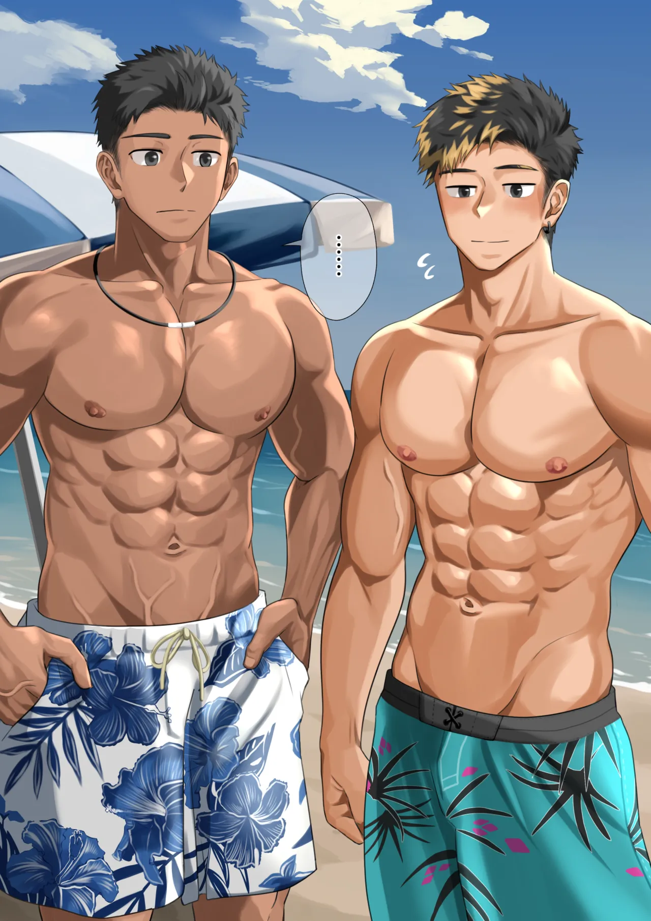 ビーチで逆ナン…【ENG】 page 4 full