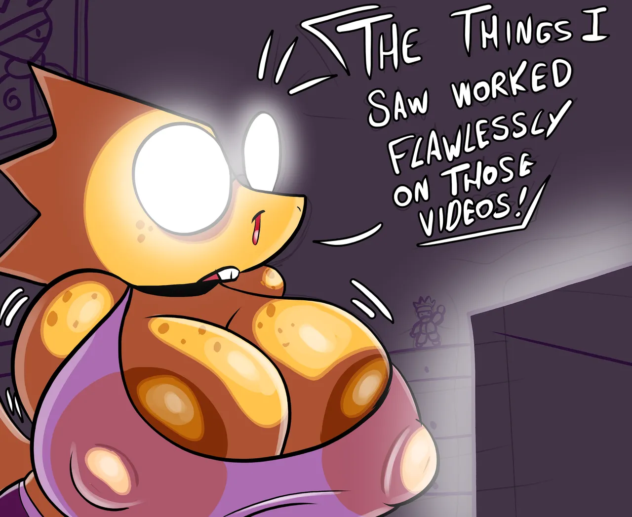 Ms Alphys's class! page 4 full