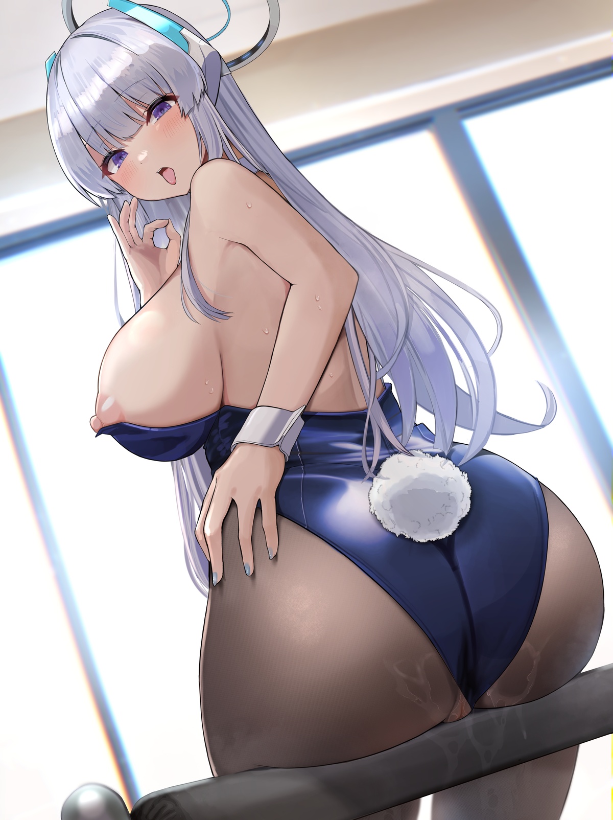 バニーコスで激しくえっちなイラスト差分 page 8 full