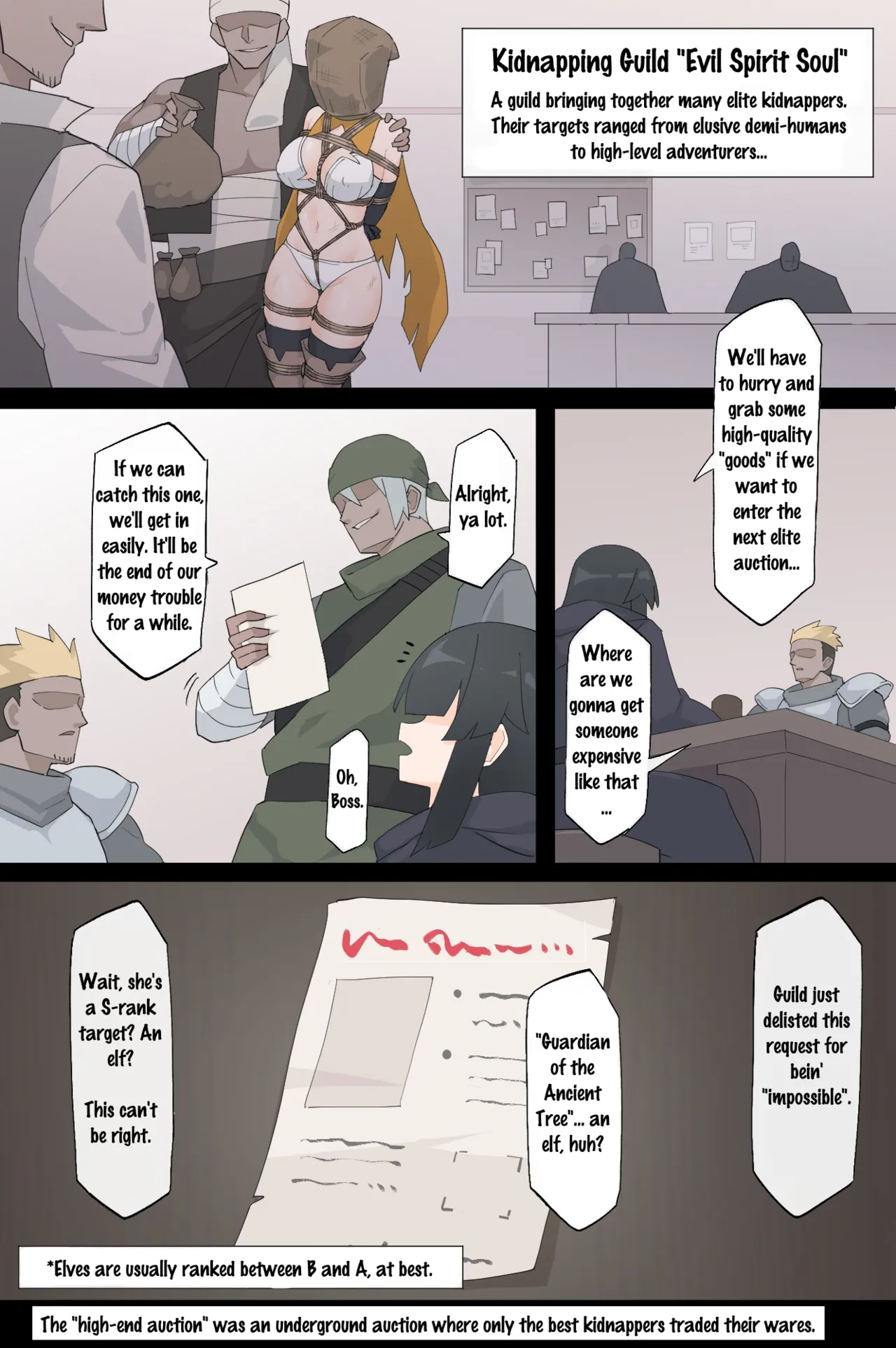 The Kidnappers' Guild and the Forest Guardian page 1 full