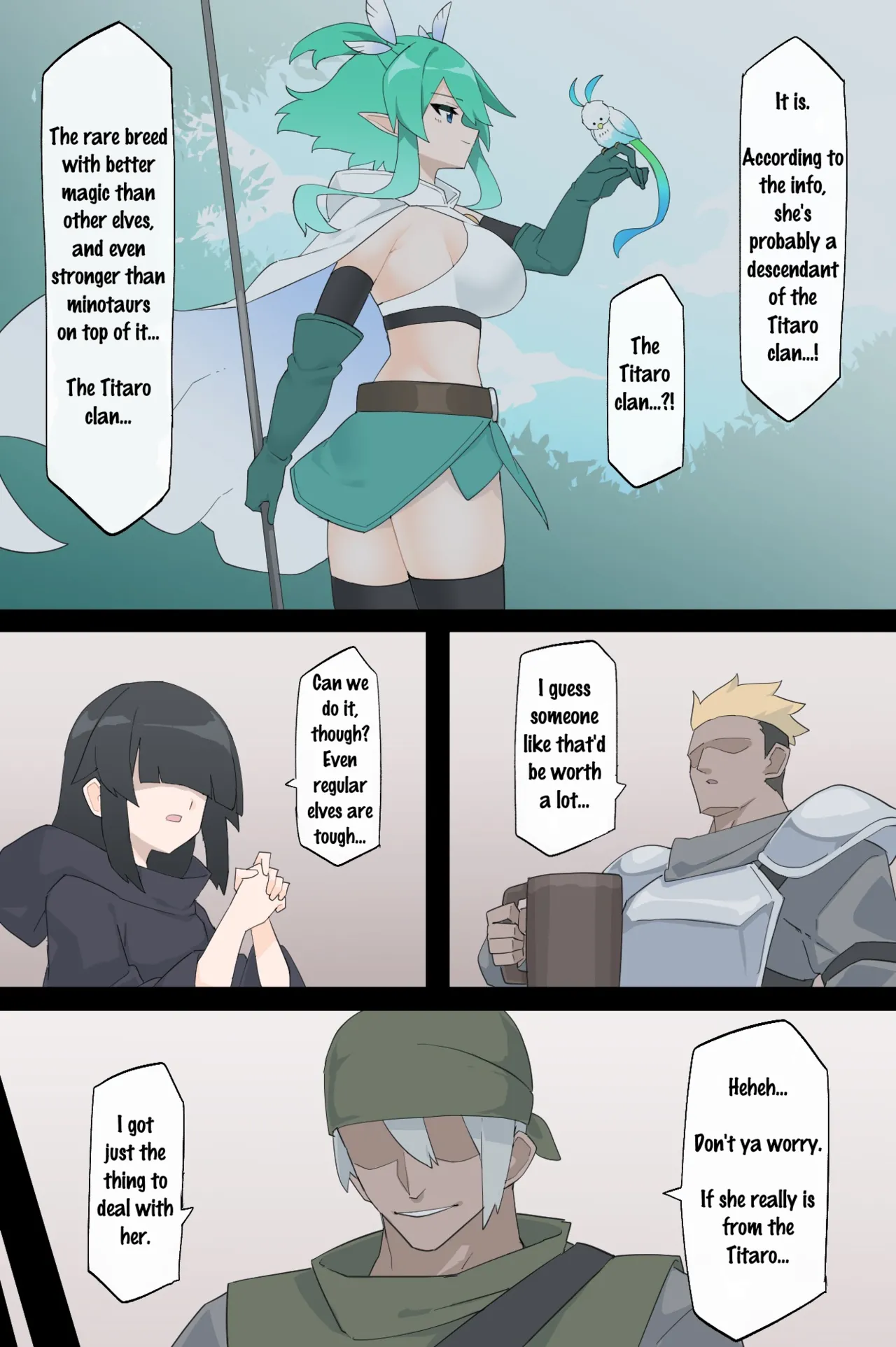 The Kidnappers' Guild and the Forest Guardian page 2 full