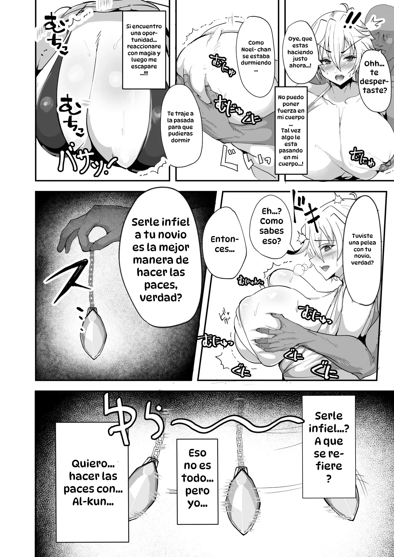 Dekapai Elf ga Ayatsurarete NTR Koubi Sareru Hon｜Hipnotizando a una Elfa Voluptuosa y Forzarla a Tener Sexo Infiel page 10 full