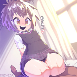 リクエスト 「ふとももコキペニーちゃん」- kaikoinu