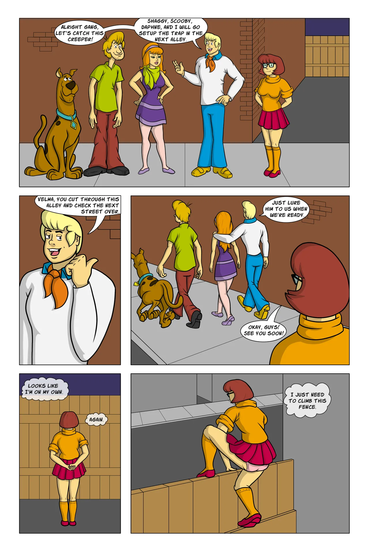 Velma's Night Out page 1 full