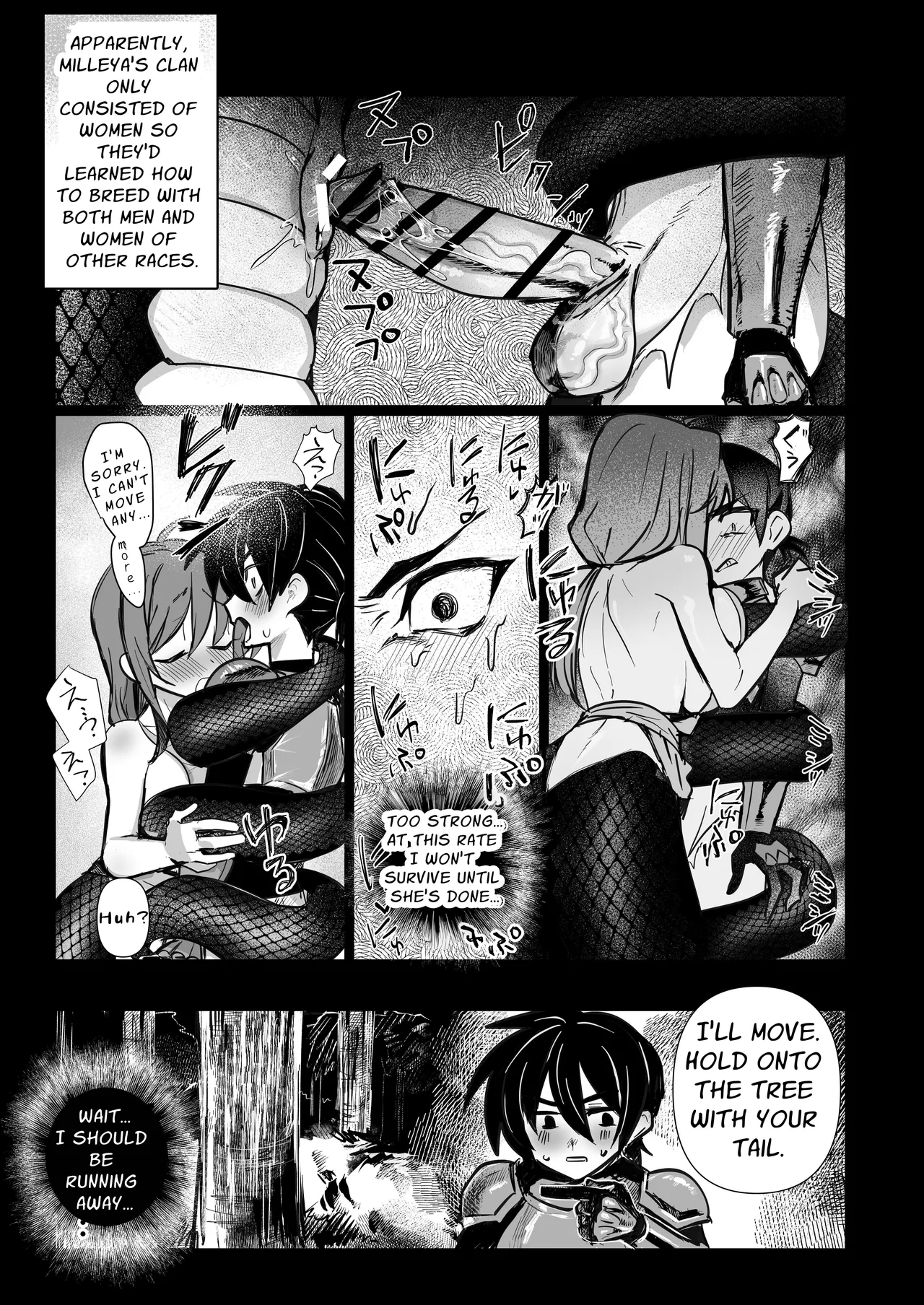 Dickchick Knightess Assailed By A Lamia For Mating Sex page 8 full