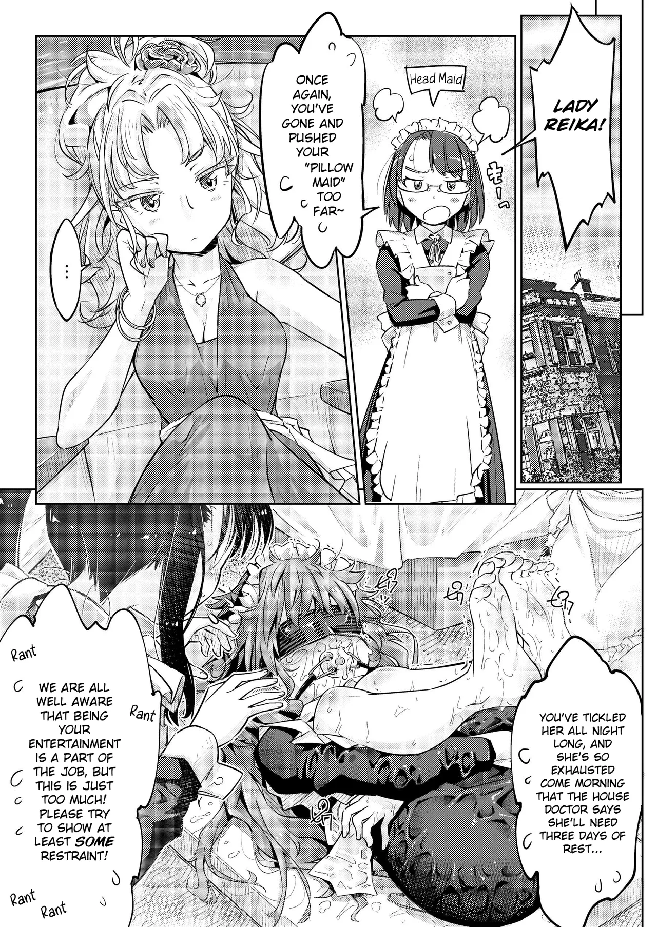 Young Rich's Girl Fall Into Foot Tickling Hell + Bonus Page page 5 full