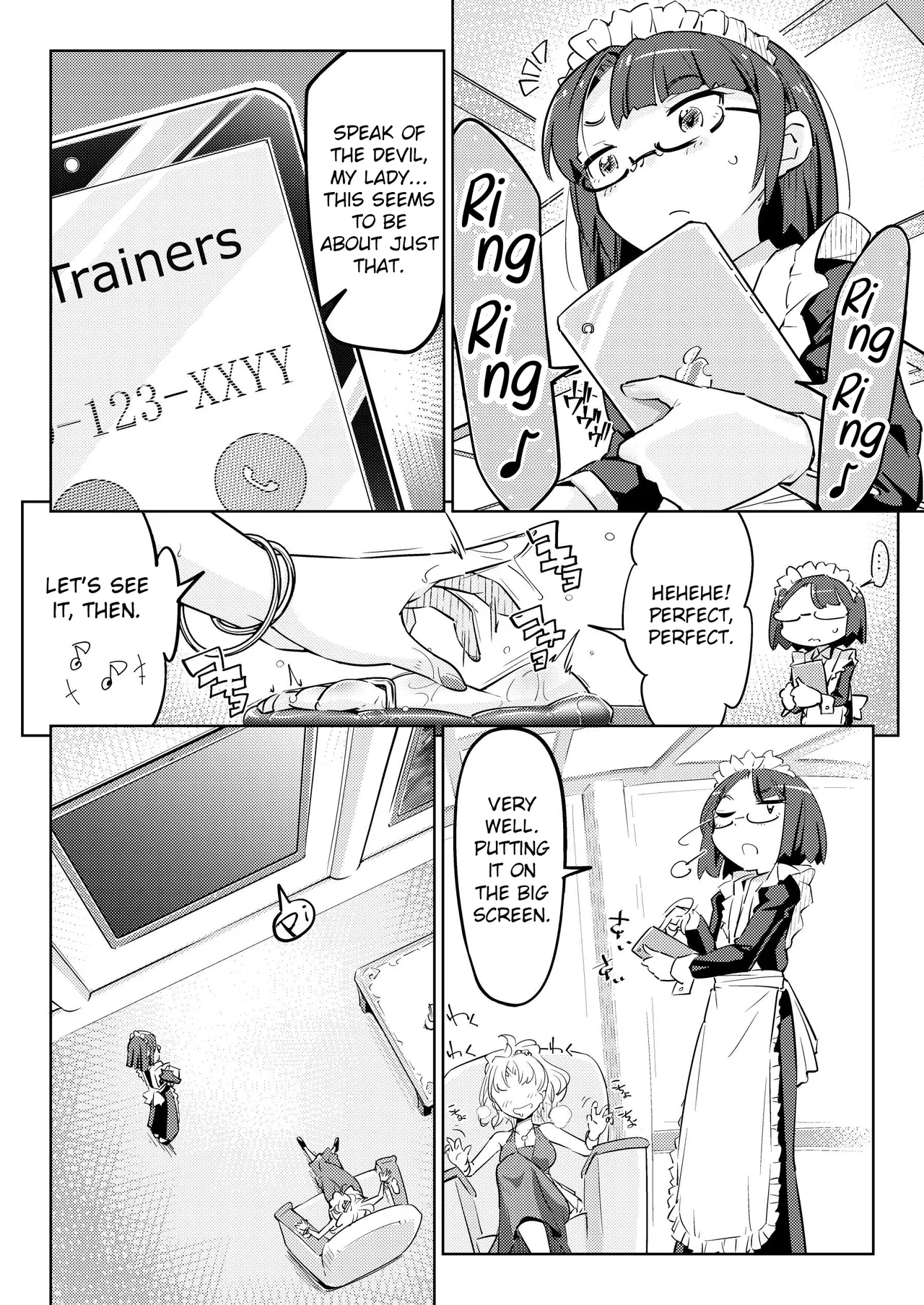 Young Rich's Girl Fall Into Foot Tickling Hell + Bonus Page page 9 full