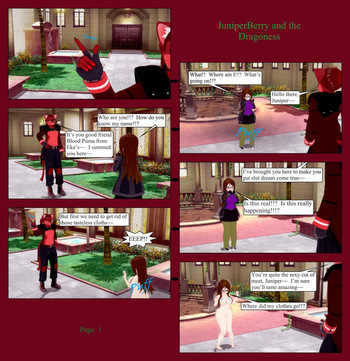 JuniperBerry and the Dragoness cover