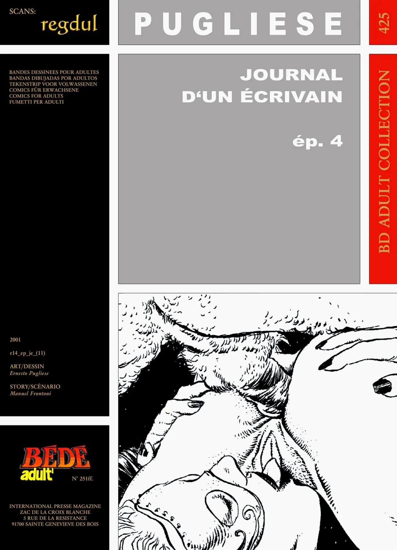 Ernesto Pugliese &amp; Manuel Frontoni - Journal d'un écrivain #4 page 1 full