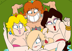 [ComicalWeapon] Royal Suites - Peach, Daisy, Rosalina & Pauline (+ Vivian & Goombella)