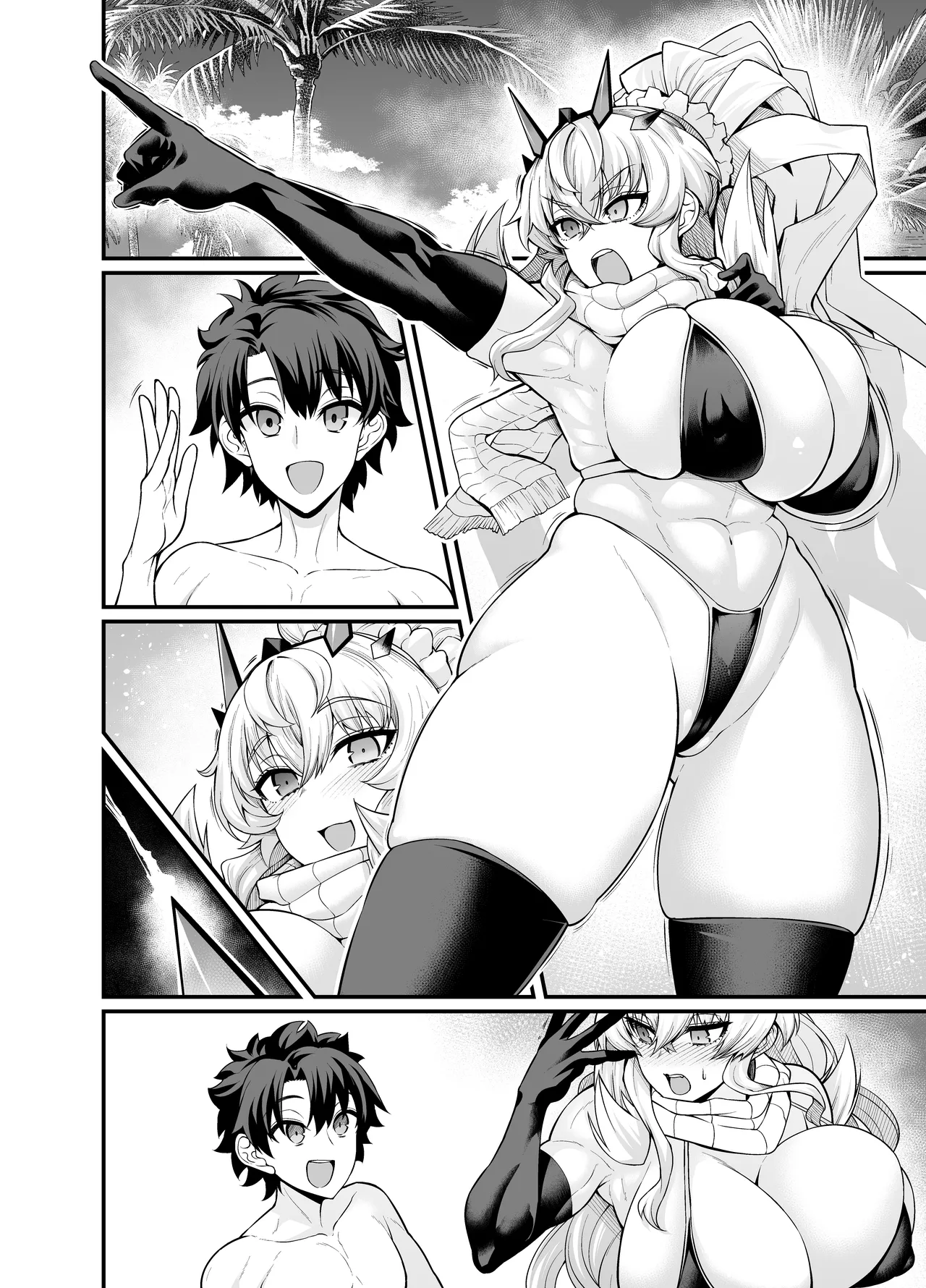 Mizugi Barghest, Astolfo to Nakayoku Naru | 수영복 바게스트, 아스톨포와 친해지다 page 9 full