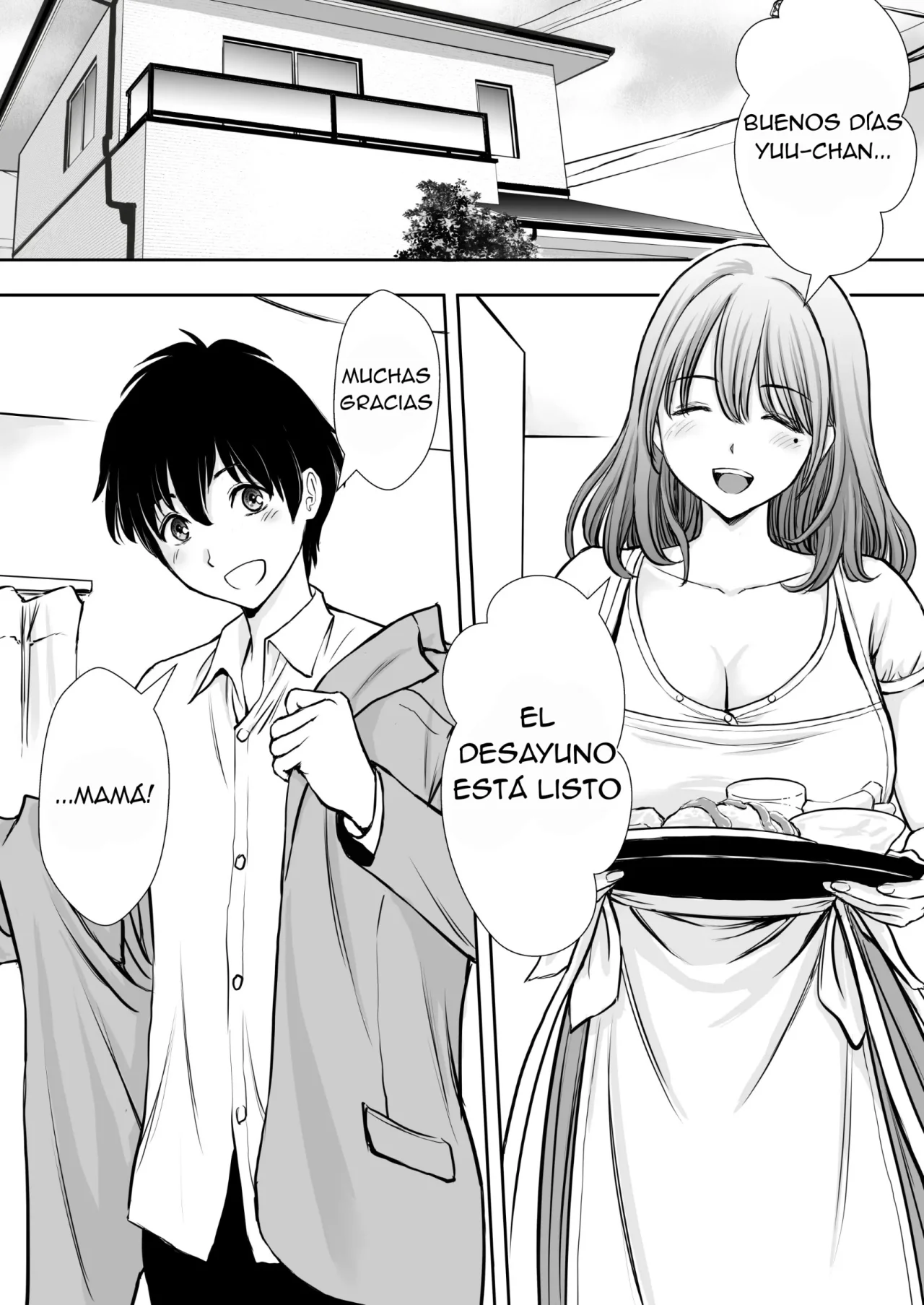 Boku no Kaa-chan ga Hikikomori NEET Debu Aniki no Seishori Onaho ni Natteita Hanashi | Mi Madre Fue Robada por Mi Hermano Gordo Hikikomori page 4 full