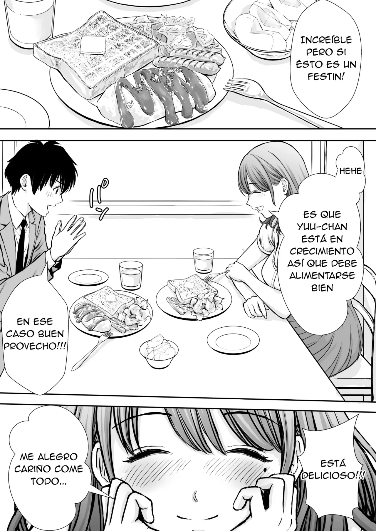 Boku no Kaa-chan ga Hikikomori NEET Debu Aniki no Seishori Onaho ni Natteita Hanashi | Mi Madre Fue Robada por Mi Hermano Gordo Hikikomori page 5 full