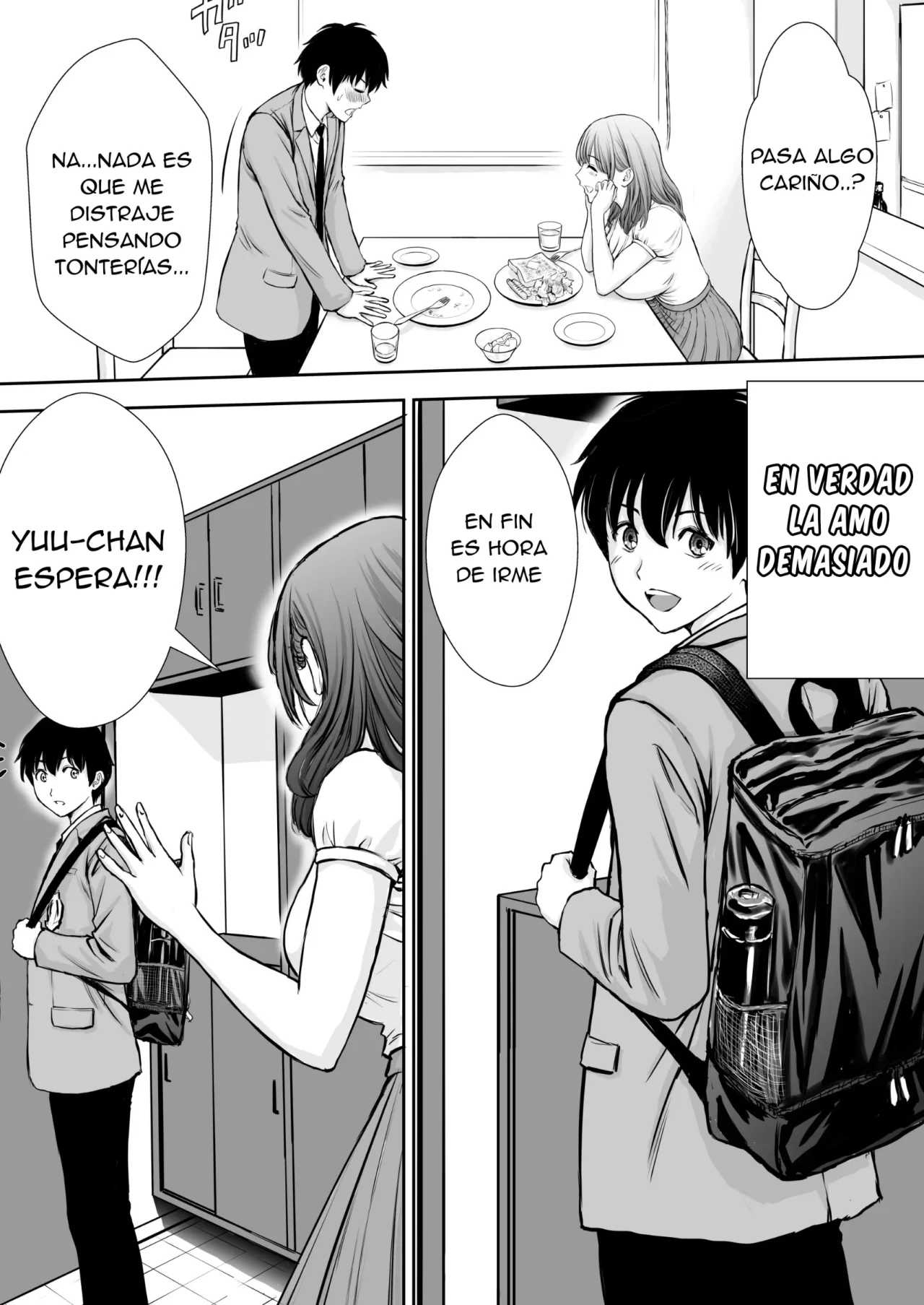 Boku no Kaa-chan ga Hikikomori NEET Debu Aniki no Seishori Onaho ni Natteita Hanashi | Mi Madre Fue Robada por Mi Hermano Gordo Hikikomori page 7 full