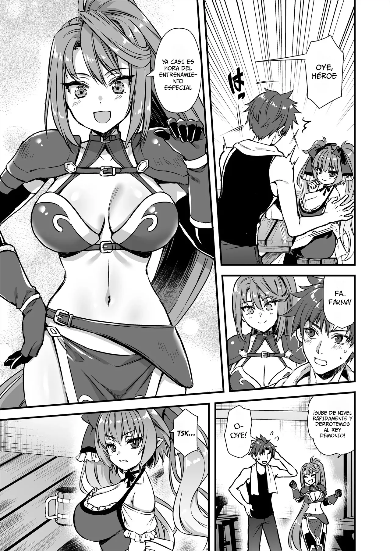 Mal de ojo a la elfa caliente en otro mundo 8 Edición NTR page 8 full