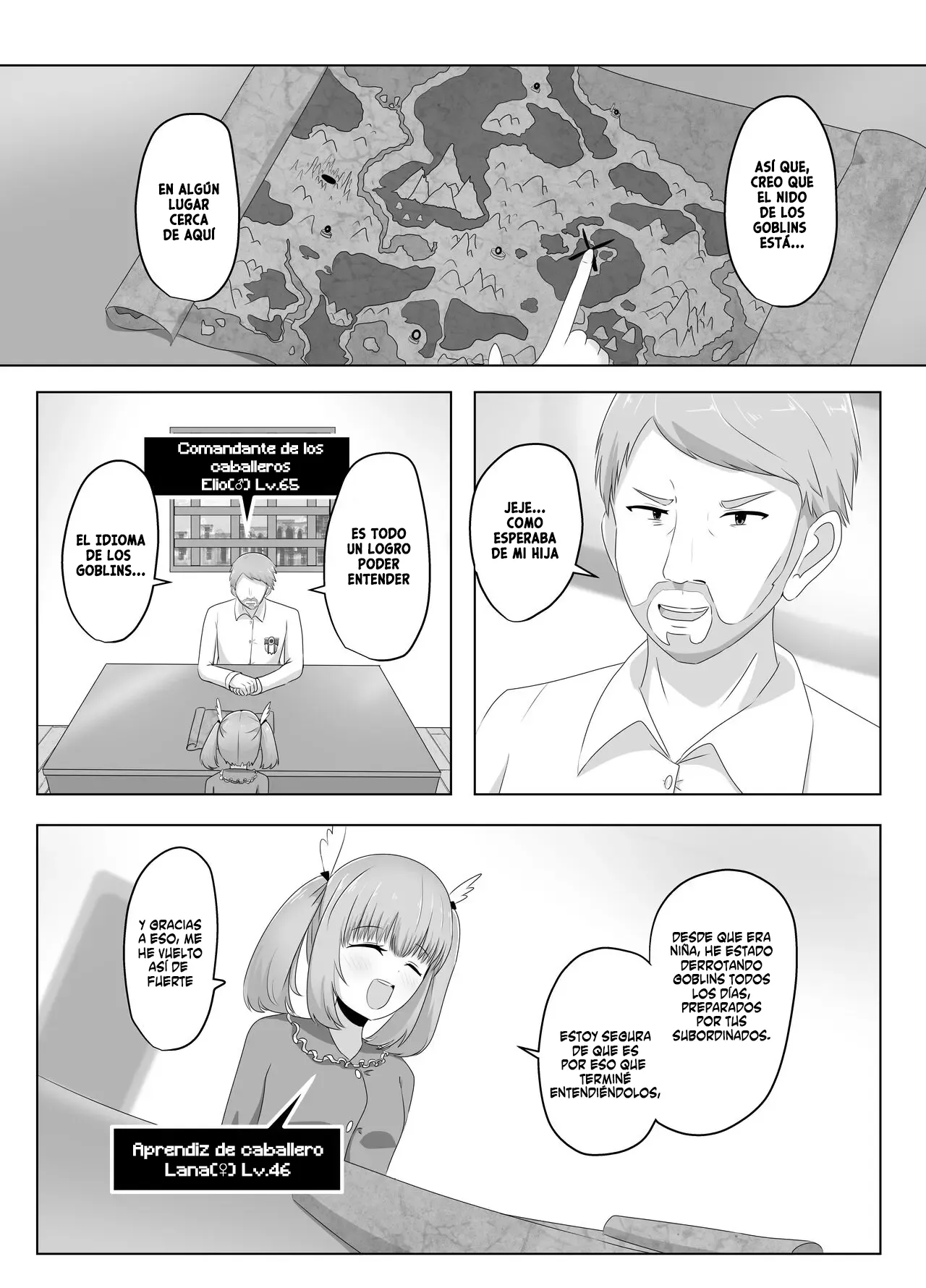 La Caballero que perdió todo a mano de los Goblins page 3 full