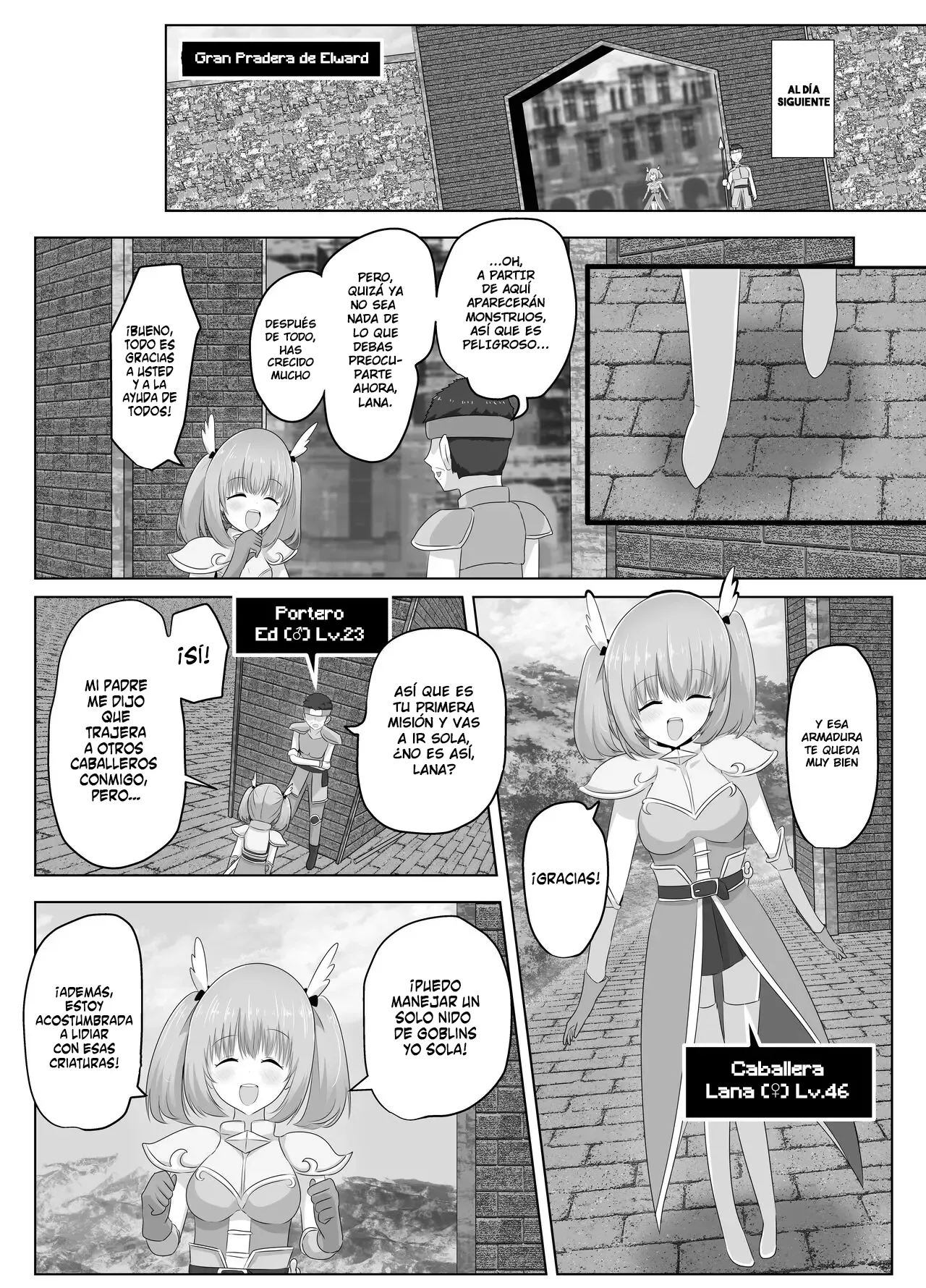 La Caballero que perdió todo a mano de los Goblins page 7 full
