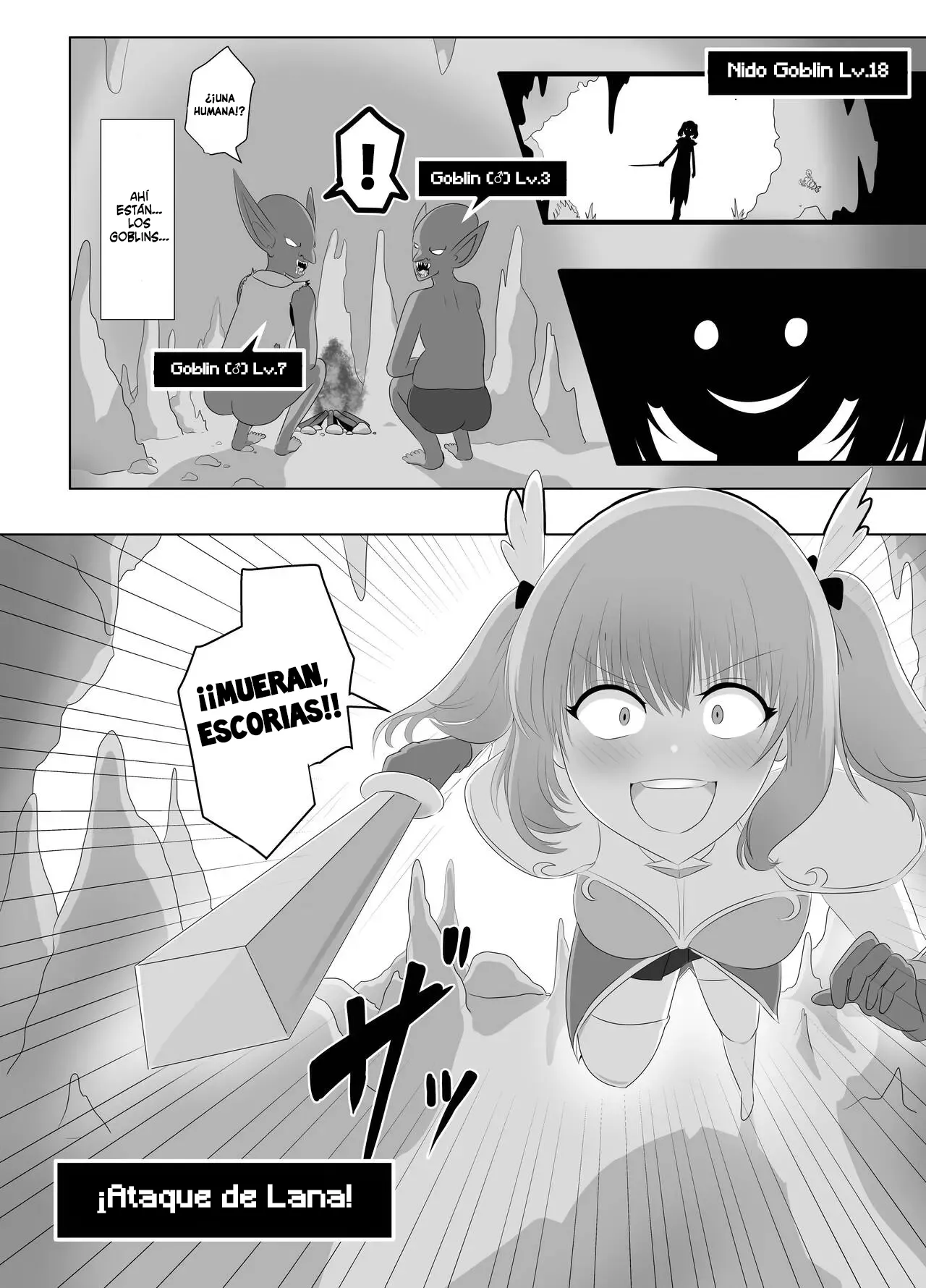 La Caballero que perdió todo a mano de los Goblins page 8 full