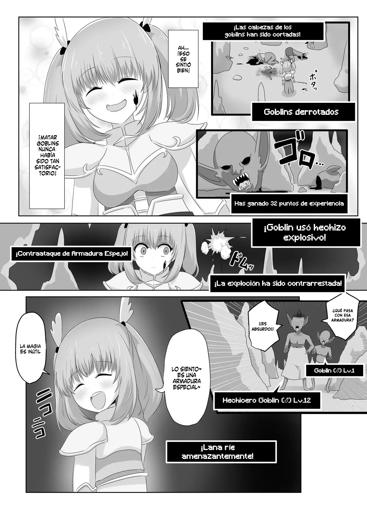 La Caballero que perdió todo a mano de los Goblins page 9 full