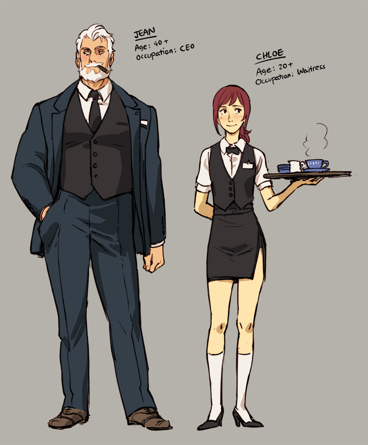 Jean Girardi &amp; Chloe Byrd page 1 full