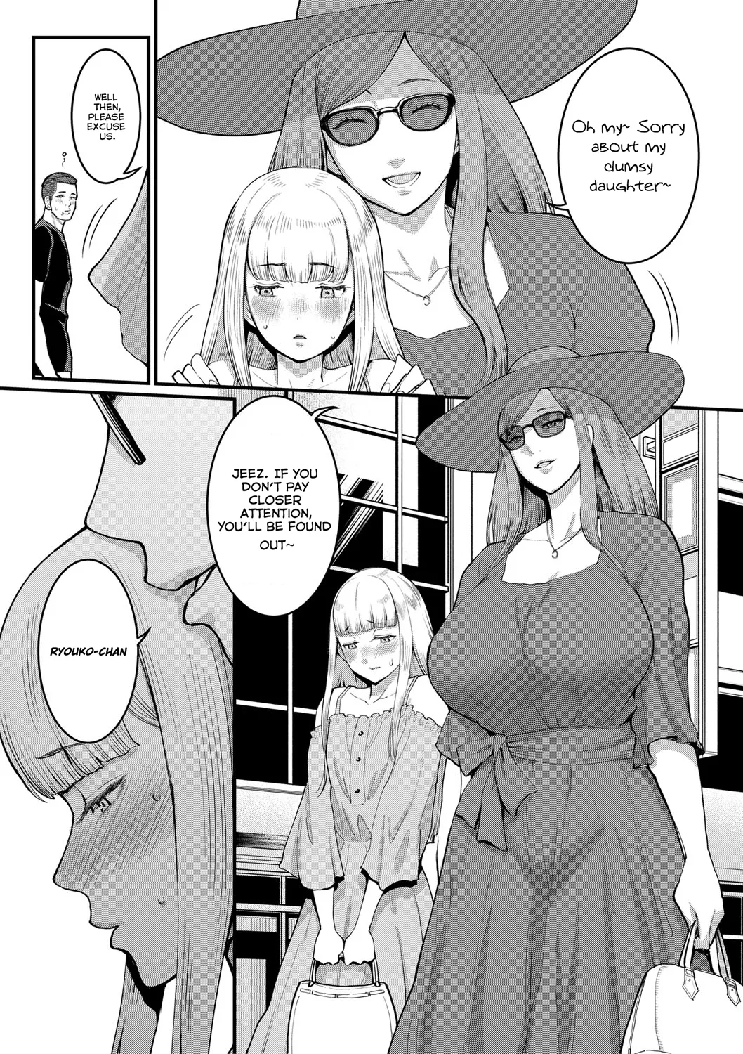 Boku to Mama no Josou Koukai Pakohame Nama Sex page 3 full