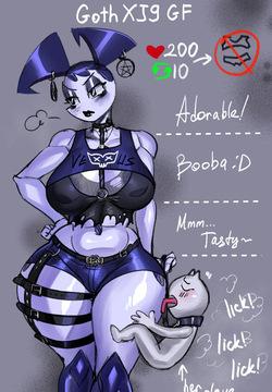 [Linor Goldenfish] GothXJ9 GF (My Life as a Teenage Robot)