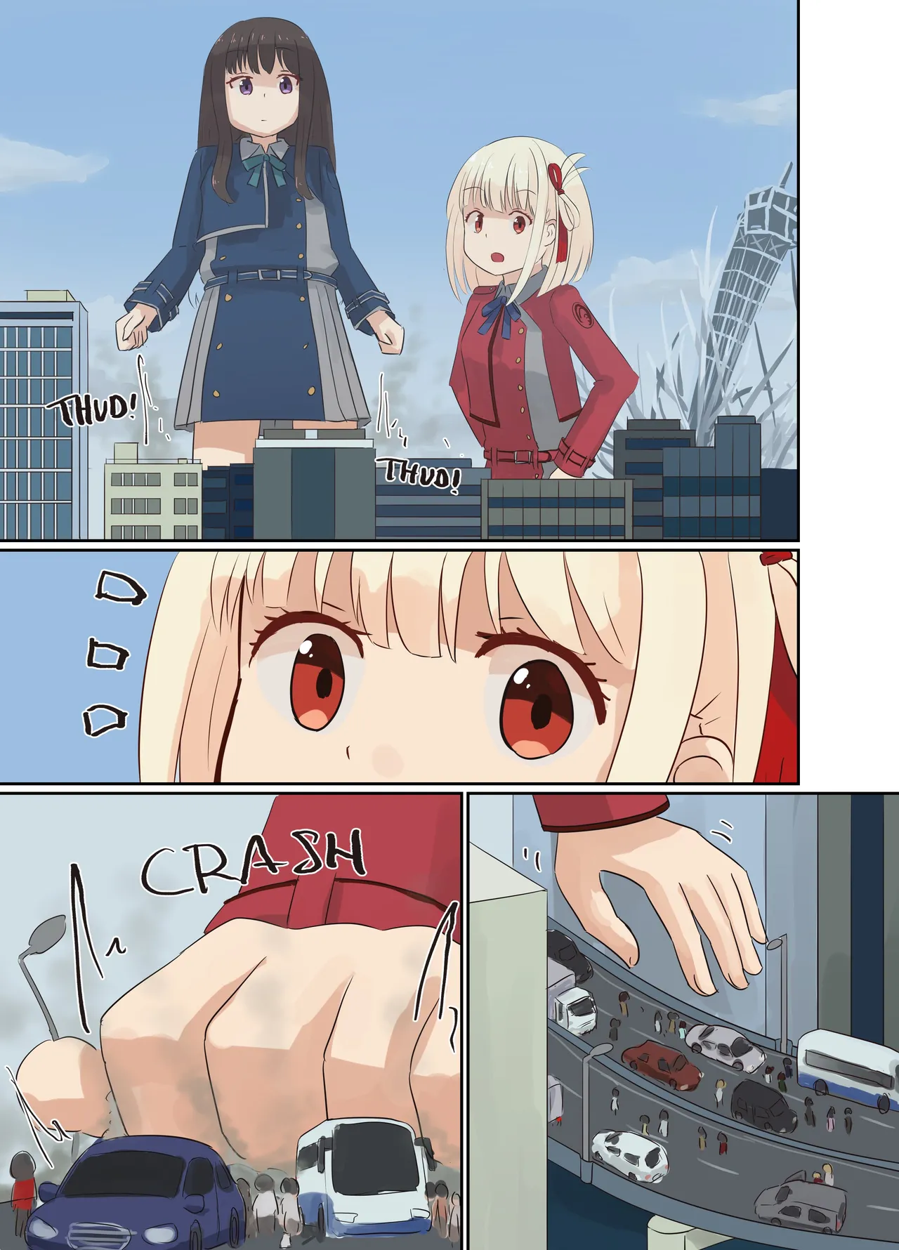 Lycoris Recoil page 1 full