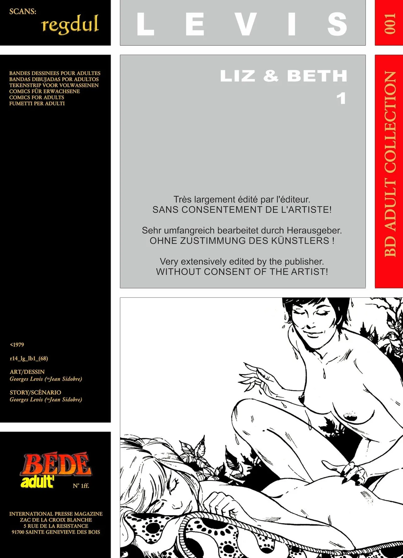 Georges Levis - Liz et Beth #1 page 1 full