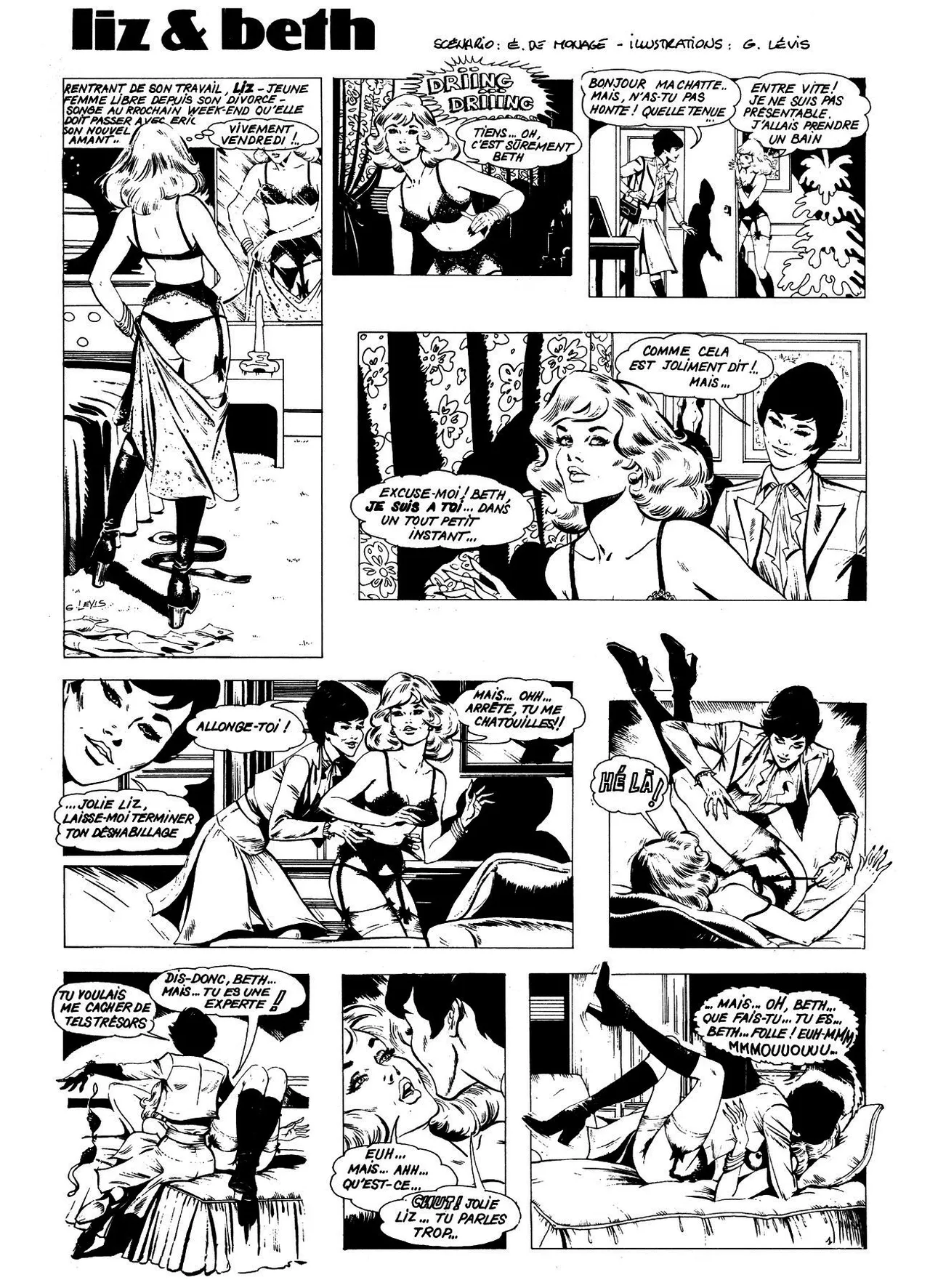 Georges Levis - Liz et Beth #1 page 2 full