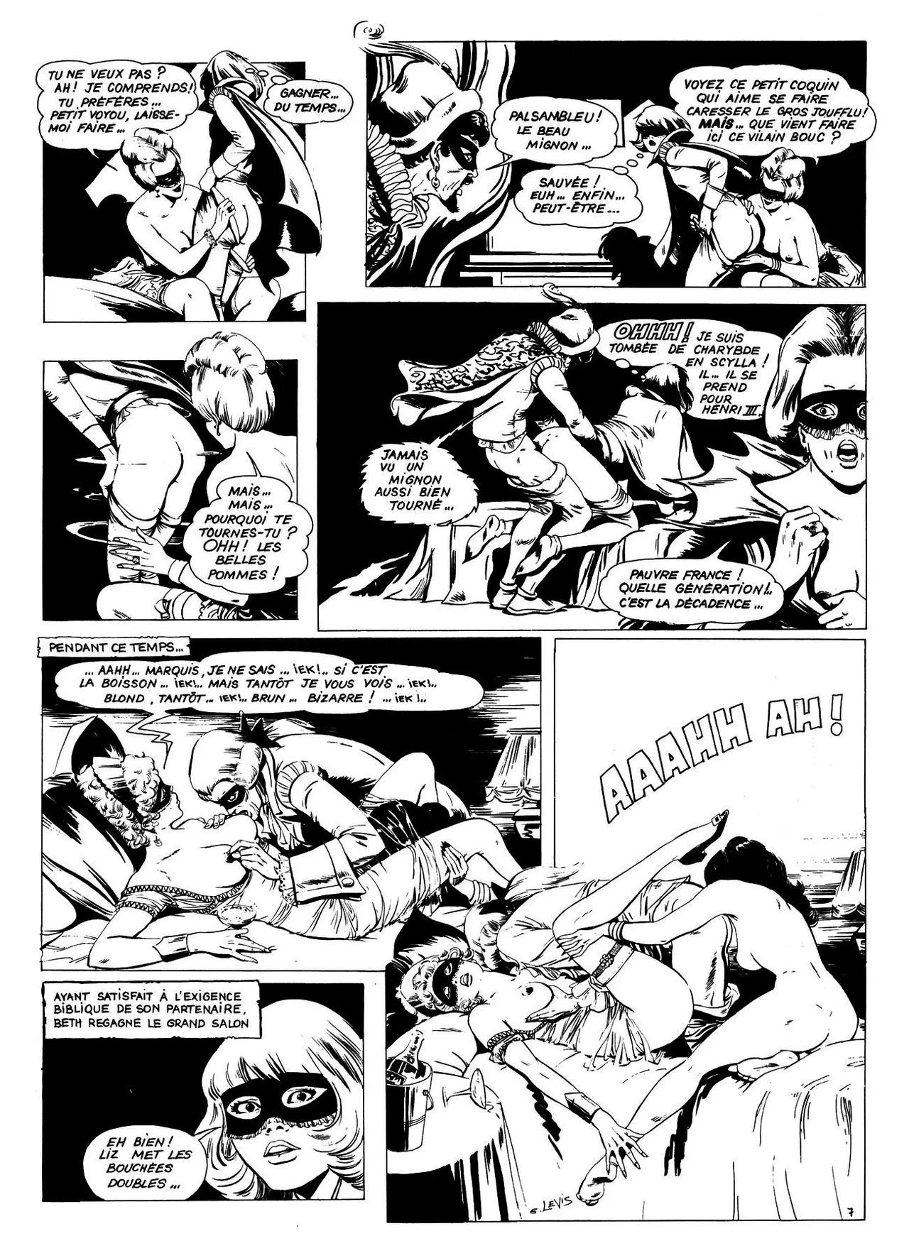 Georges Levis - Liz et Beth #1 page 8 full