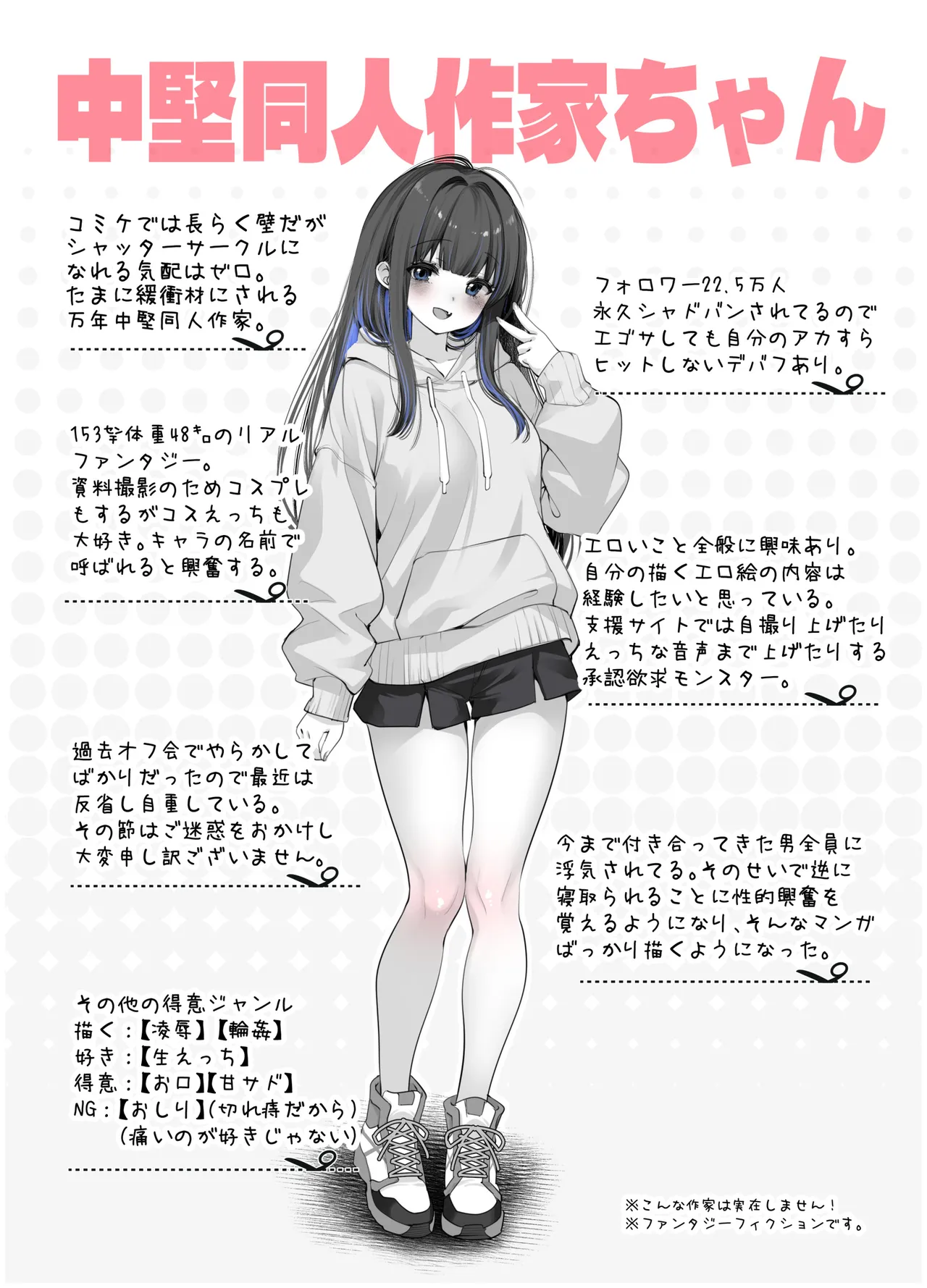 Chuuken Doujin Sakka-chan no Naisho! page 2 full