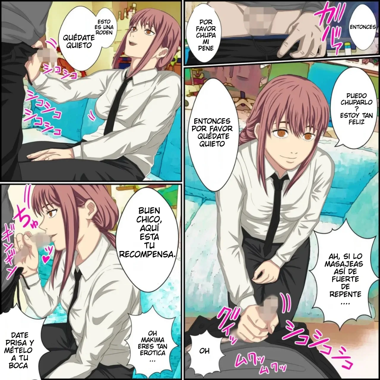 Anime Chara to Seckle Dekiru Appli ''Makima Hen''｜La App con la que Puedes Cogerte a Personajes de Anime ~El Caso de Makima~ page 5 full