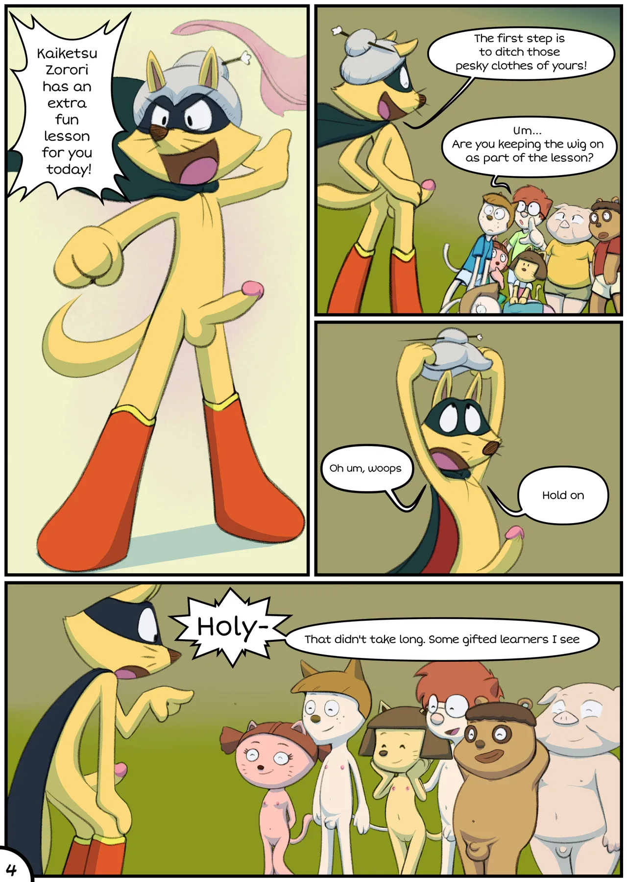 The Substitute Teacher page 4 full