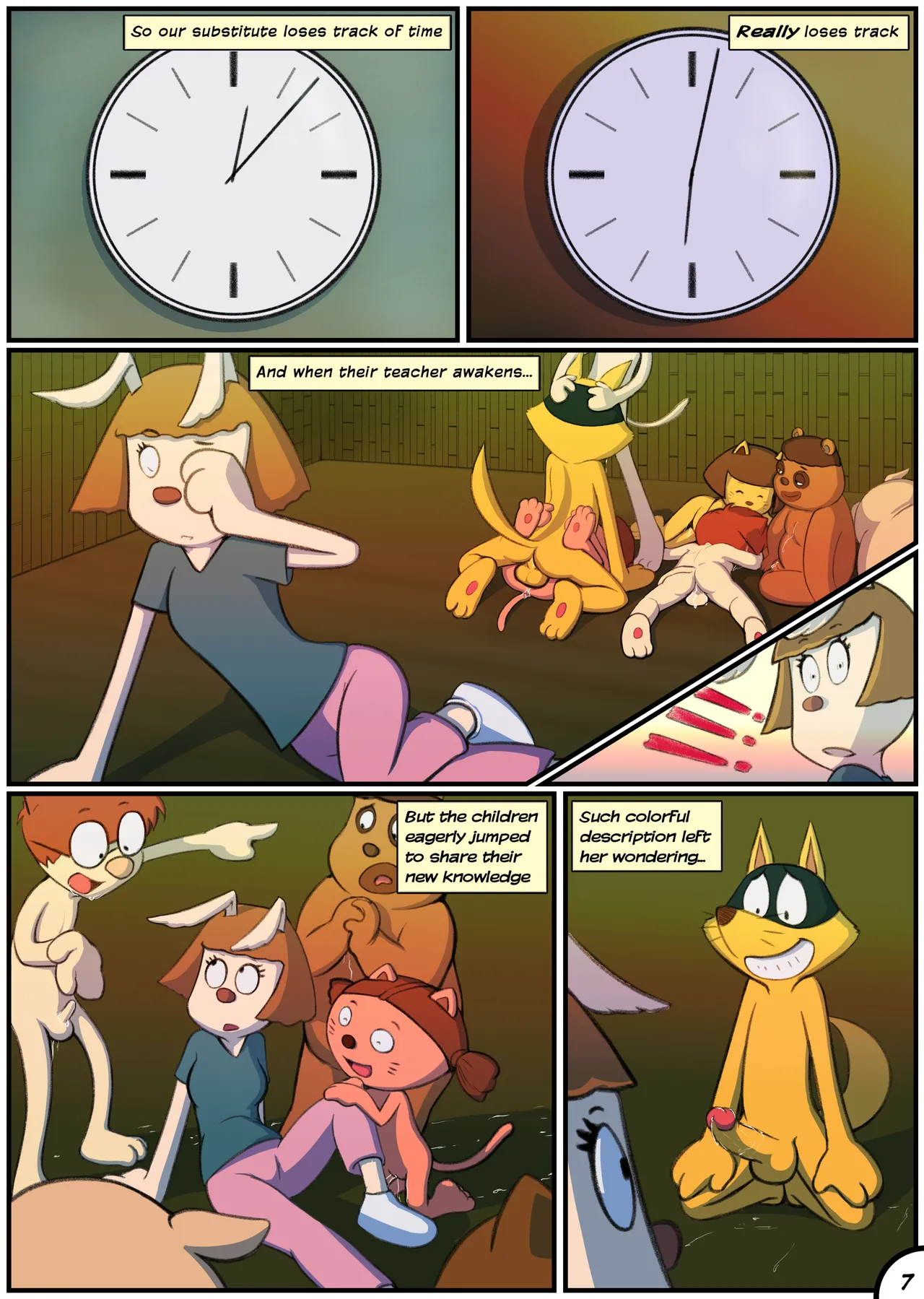 The Substitute Teacher page 7 full