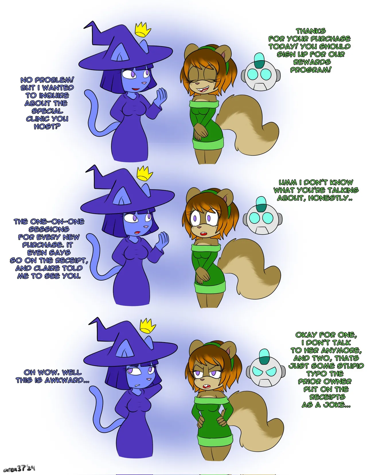 Mage x Claire + Extras page 8 full