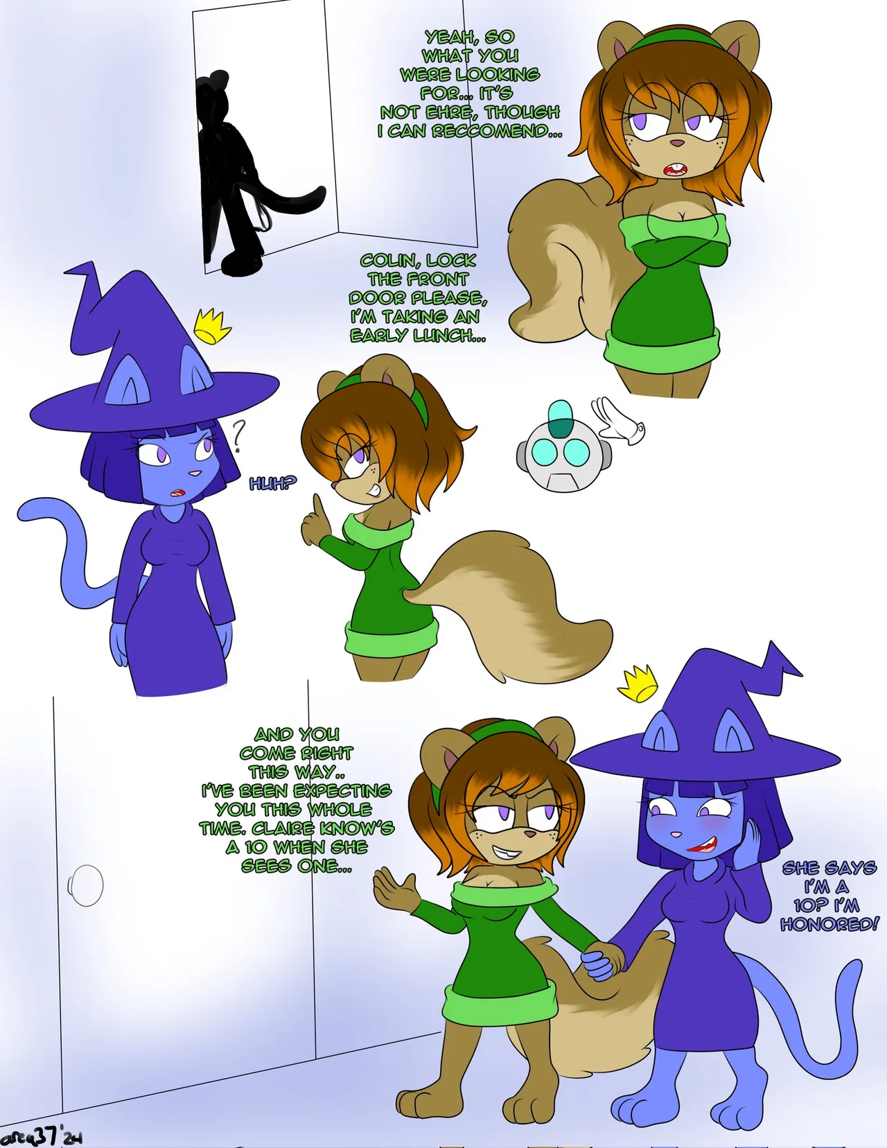 Mage x Claire + Extras page 9 full