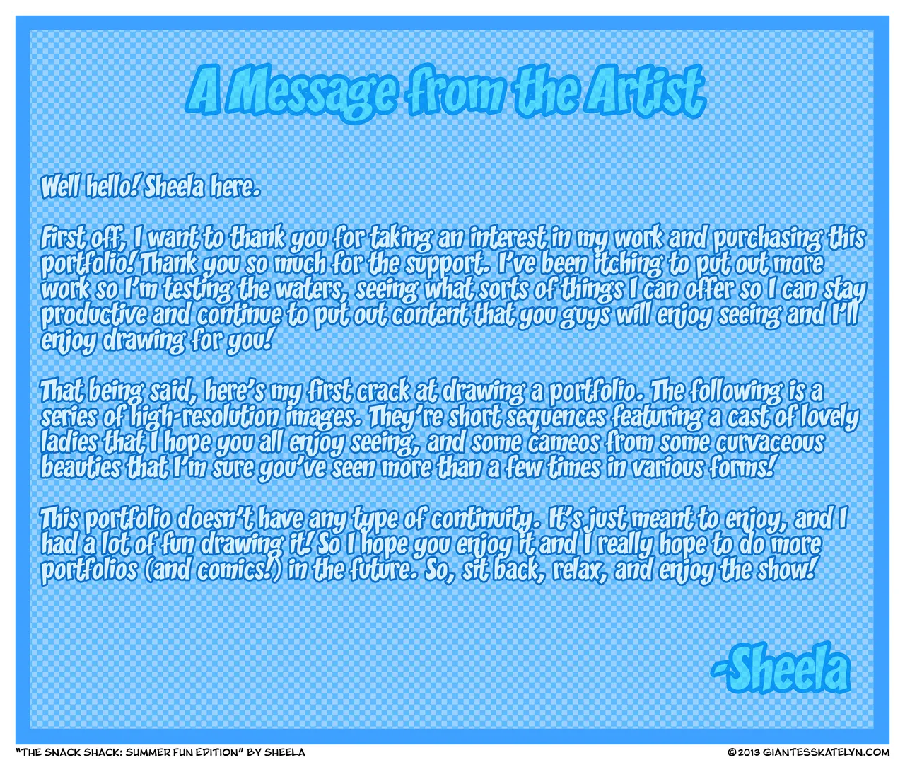 The Snack Shack: Summer Fun Edition page 2 full