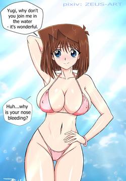 Anzu Mazaki/ Tea Gardner at the pool (english) Zeus-Art