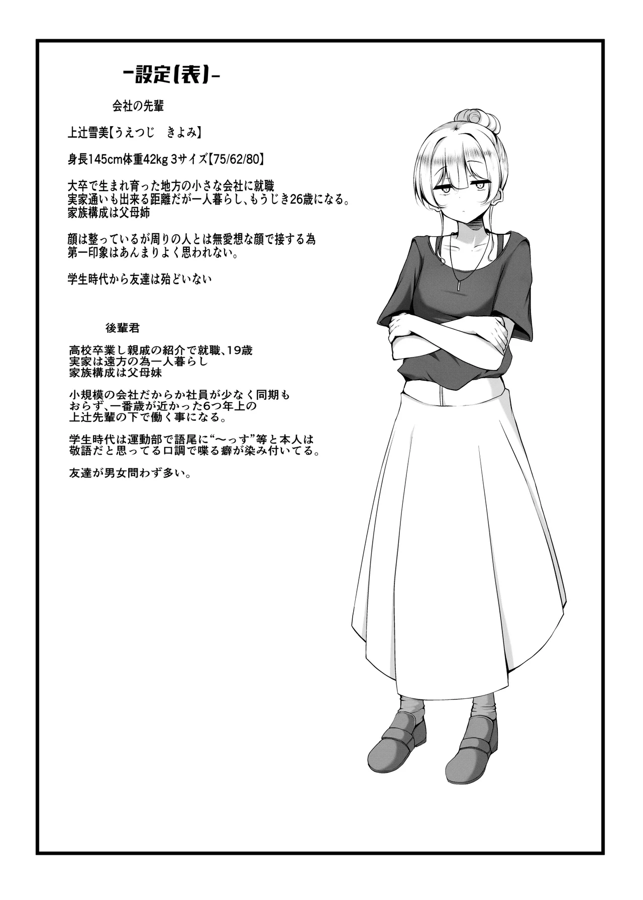 Ketsuge Haeteru Kaisha no Senpai to Tsukiau Hanashi page 3 full